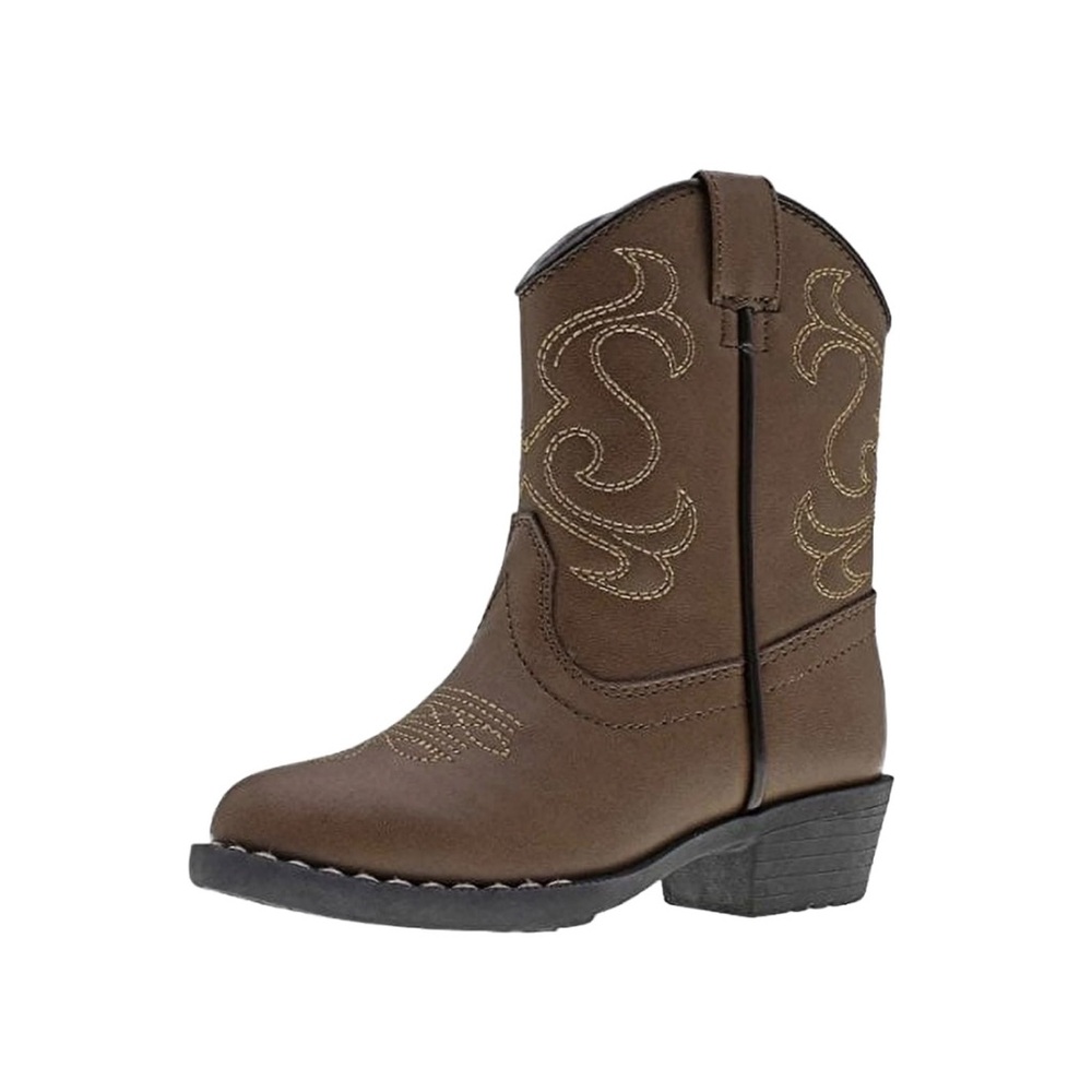 Canyon Trails Brown Lil Cowboy Pointed Toe Classic Western Boots Size 10